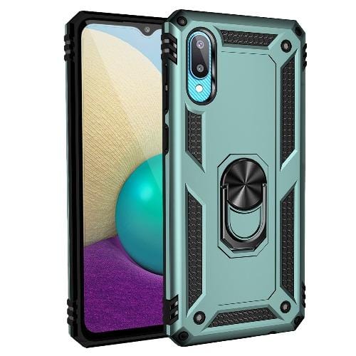 Military Kickstand Case - Samsung Galaxy A02 (2021) by Zerodamage Sahara Case LLC