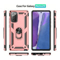 Military Kickstand Rose Gold Series Case - Samsung Galaxy Note20 5G (2020) by Zerodamage Sahara Case LLC