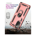 Military Kickstand Rose Gold Series Case - Samsung Galaxy Note20 5G (2020) by Zerodamage Sahara Case LLC