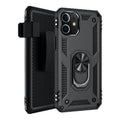 Military Series Black Kickstand Case - iPhone 12 mini by Zerodamage Sahara Case LLC