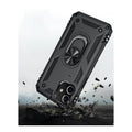 Military Series Black Kickstand Case - iPhone 12 mini by Zerodamage Sahara Case LLC