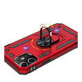 Military Series Red Kickstand Case - iPhone 12 mini by Zerodamage Sahara Case LLC