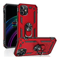 Military Series Red Kickstand Case - iPhone 12 mini by Zerodamage Sahara Case LLC