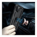Military Series Black Kickstand Case - iPhone 12 Pro Max by Zerodamage Sahara Case LLC
