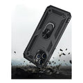 Military Series Black Kickstand Case - iPhone 12 Pro Max by Zerodamage Sahara Case LLC