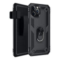 Military Series Black Kickstand Case - iPhone 12 Pro Max by Zerodamage Sahara Case LLC