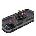 Military Series Black Kickstand Case - iPhone 12 Pro Max by Zerodamage Sahara Case LLC