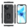 Military Series Black Kickstand Case - iPhone 12 Pro Max by Zerodamage Sahara Case LLC