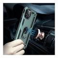 Military Series Green Kickstand Case - iPhone 12 Pro Max by Zerodamage Sahara Case LLC