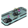 Military Series Green Kickstand Case - iPhone 12 Pro Max by Zerodamage Sahara Case LLC