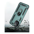 Military Series Green Kickstand Case - iPhone 12 Pro Max by Zerodamage Sahara Case LLC