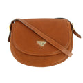 Saint Laurent YSL Brown Grained Leather Crossbody Bag #3235 by Bolt Boutique
