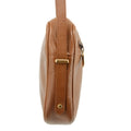 Saint Laurent YSL Brown Leather Logo Shoulder Bag Gold Hardware #3041 by Bolt Boutique