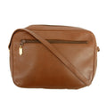 Saint Laurent YSL Brown Leather Logo Shoulder Bag Gold Hardware #3041 by Bolt Boutique