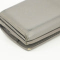 Saint Laurent YSL Grey Leather Trifold Compact Wallet #3703 by Bolt Boutique