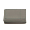 Saint Laurent YSL Grey Leather Trifold Compact Wallet #3703 by Bolt Boutique