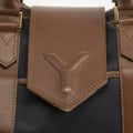 Saint Laurent YSL Nylon x Leather Blue Boston Bag #3995 by Bolt Boutique