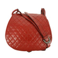 Saint Laurent YSL Red Quilted Flap Shoulder Bag #5017 by Bolt Boutique