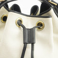 Saint Laurent YSL White Drawstring Bucket Shoulder Bag #3994 by Bolt Boutique