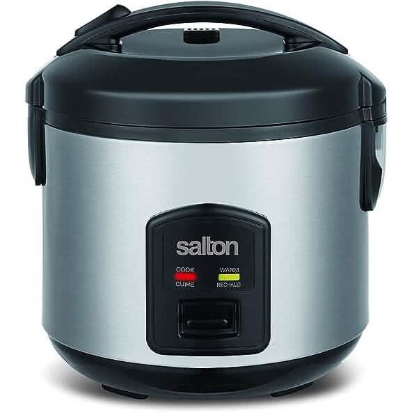 Salton Automatic Rice Cooker & Steamer - 8 Cup by DailySale