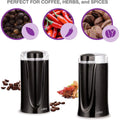 Salton Coffee, Spice & Herb Electric Grinder - Black by DailySale