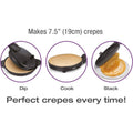 Salton Corded Crepe Maker by DailySale
