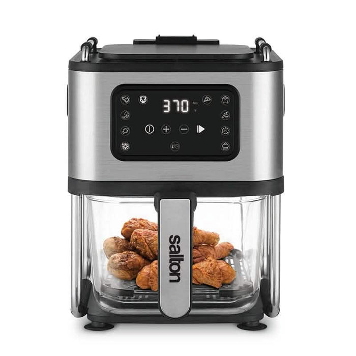 Salton Flip and Cook 3-in-1 Air Fryer, Grill & Dehydrator by DailySale