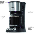 Salton Jumbo Java Coffee Maker 14 Cup by DailySale