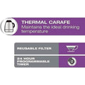 Salton Jumbo Java Coffee Maker - Thermal by DailySale