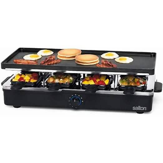 Salton Party Grill/Raclette – 8 person by DailySale
