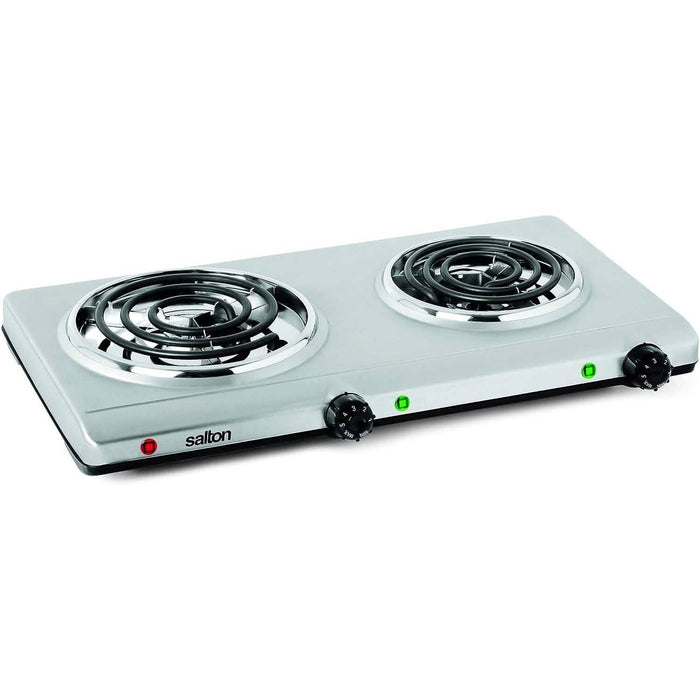 Salton Portable Double Cooktop by DailySale