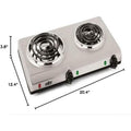 Salton Portable Double Cooktop by DailySale