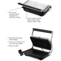 Salton Stainless Steel Panini Grill by DailySale