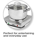 Salton Stainless Steel Portable Cooktop by DailySale