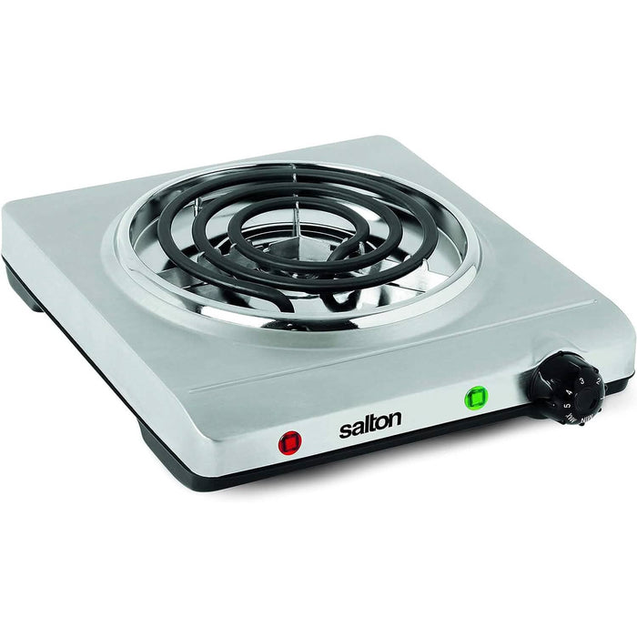 Salton Stainless Steel Portable Cooktop by DailySale