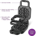 Salton Stuffed Belgian Waffle Maker by DailySale