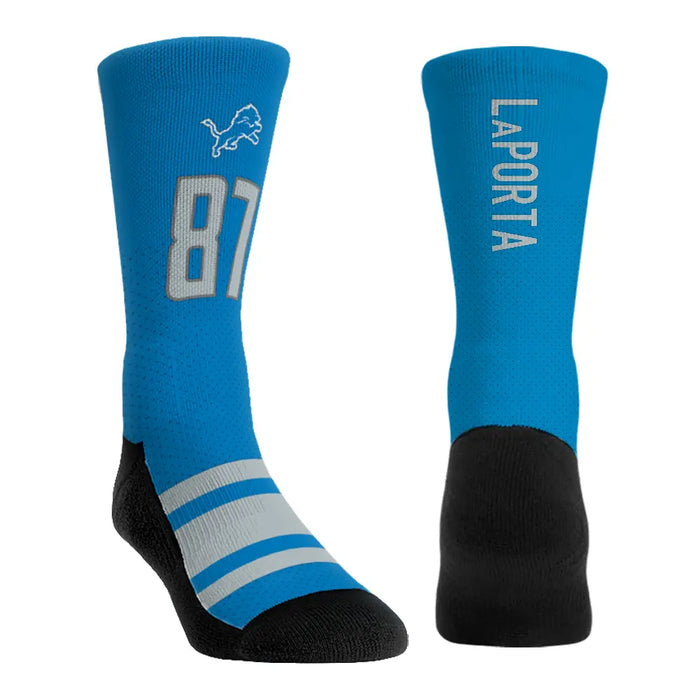 Sam LaPorta - Detroit Lions - Jersey (Blue) by Rock 'Em Socks