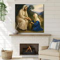 Samaritan at the Well Faith Wall Art by Tailored Canvases