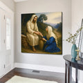 Samaritan at the Well Faith Wall Art by Tailored Canvases