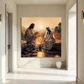 Samaritan at the Well Faith Wall Art III by Tailored Canvases