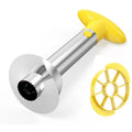 SameTech Easy Kitchen Tool Stainless Steel Fruit Pineapple Peeler Corer Slicer Cutter by DailySale