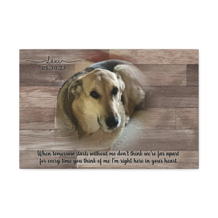 SAMPLE LISTING FOR PET MEMORIAL by Tailored Canvases