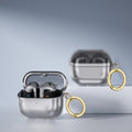 Samsung Galaxy Buds3, Buds3 Pro and Buds3 FE Case - Transparent with Carabiner | Venture Series by Zerodamage Sahara Case LLC