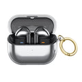 Samsung Galaxy Buds3, Buds3 Pro and Buds3 FE Case - Transparent with Carabiner | Venture Series by Zerodamage Sahara Case LLC