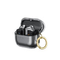 Samsung Galaxy Buds3, Buds3 Pro and Buds3 FE Case - Transparent with Carabiner | Venture Series by Zerodamage Sahara Case LLC