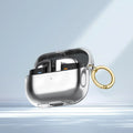 Samsung Galaxy Buds3, Buds3 Pro and Buds3 FE Case - Transparent with Carabiner | Venture Series by Zerodamage Sahara Case LLC