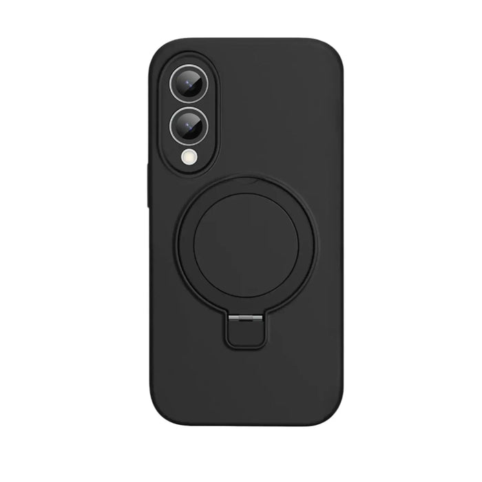 Samsung Galaxy S25 Edge Case - Silicone Kickstand, Magnetic charging compatible | Venture Series by Zerodamage Sahara Case LLC