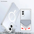 Samsung Galaxy S25 Edge Clear Case – Wallet, Anti-Slip Grip | Venture Series by Zerodamage Sahara Case LLC