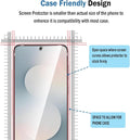 Samsung Galaxy S25 FE Screen Protector - Ultra-Strong Tempered Glass (2-Pack, Clear) | ZeroDamage by Zerodamage Sahara Case LLC