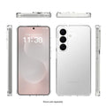 Samsung Galaxy S26 Clear Case - Anti-Slip Grip | Venture Series by Zerodamage Sahara Case LLC